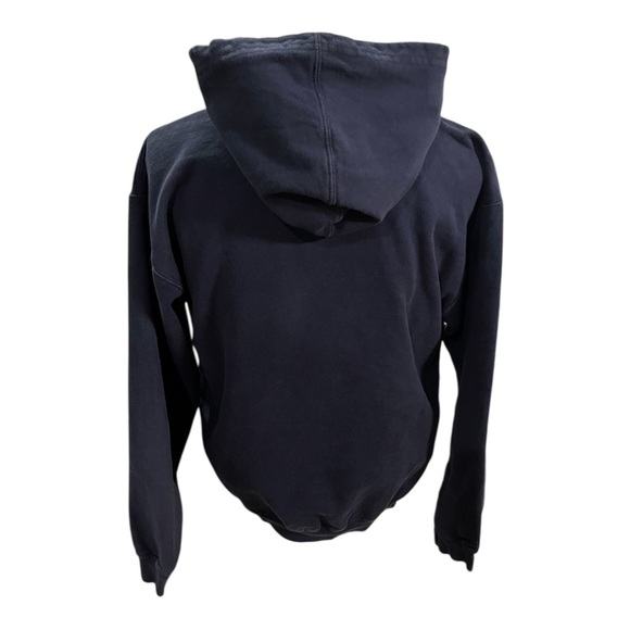 Fifth Sun Navy Merry Sqatchmas Big Foot Graphic Hoodie size S - Picture 3 of 5